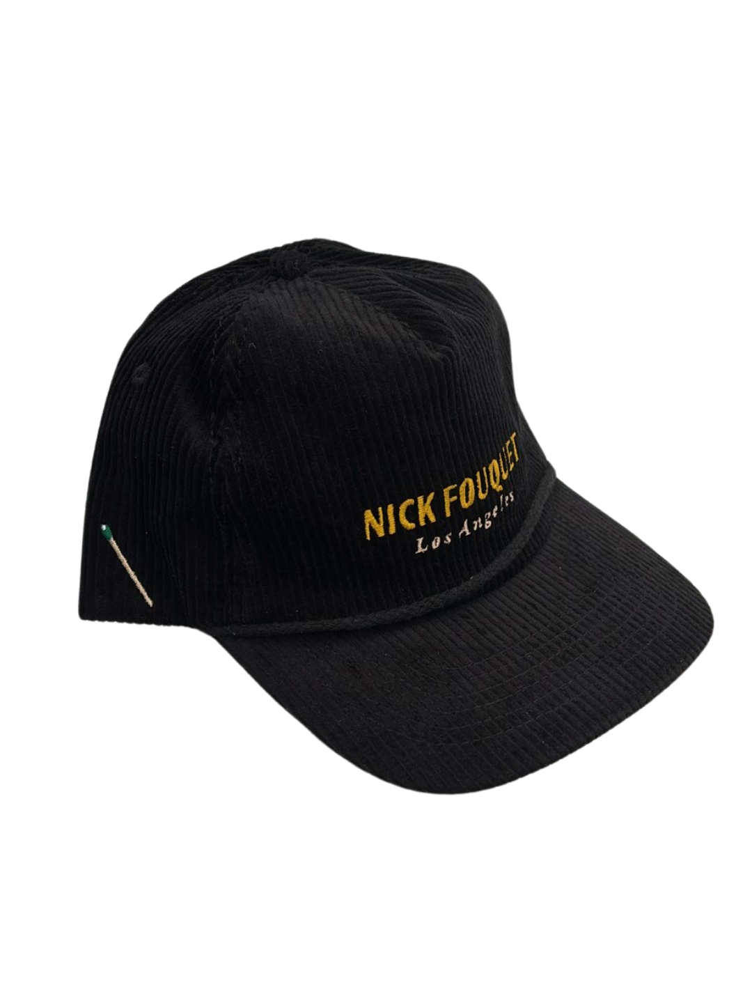 Nick Fouquet hijinx cap black – Montaigne Market SBH Nick Fouquet hijinx cap black – Montaigne Market SBH