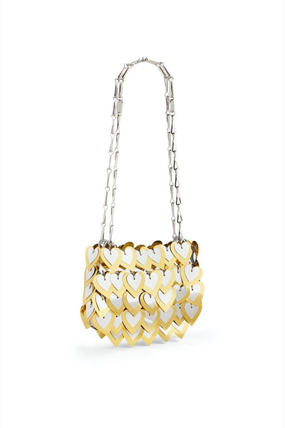 Paco Rabanne nano bag by Paco Rabanne available at Montaigne Market SBH