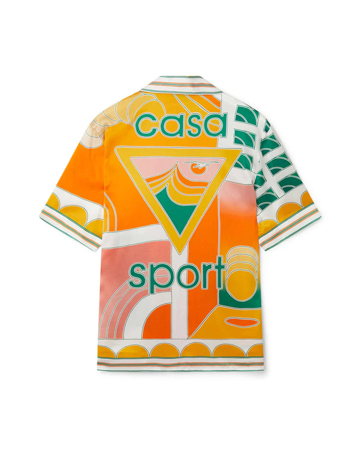 Casablanca - Long Sleeve Cuban Collar Shirt | HBX - Globally