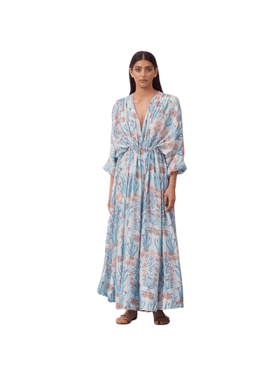 Hannah Artwear florence dress waterlily by Hannah Artwear available at Montaigne Market SBH