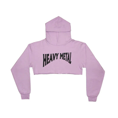 Local Authority Heavy Metal cropped hoodie by Local Authority available at Montaigne Market SBH