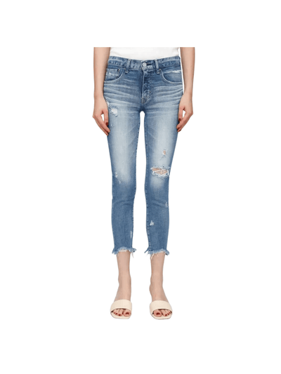 Moussy Vintage Jeans - Glendele In Light Blue by Moussy available at Montaigne Market SBH