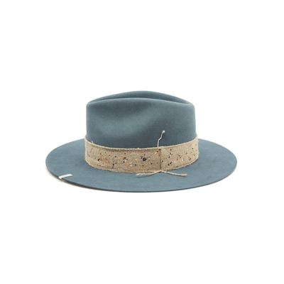 Nick Fouquet shark skin hat by Nick Fouquet available at Montaigne Market SBH