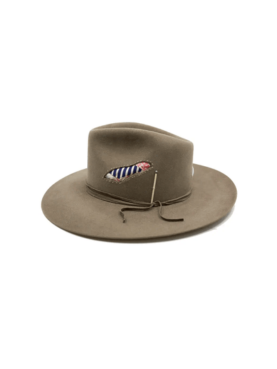 Nick Fouquet Zorro Hat In Natural by Nick Fouquet available at Montaigne Market SBH