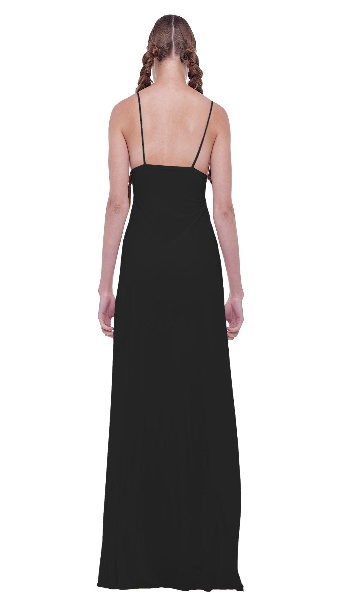 Norma Kamali slip A line long dress – Montaigne Market SBH