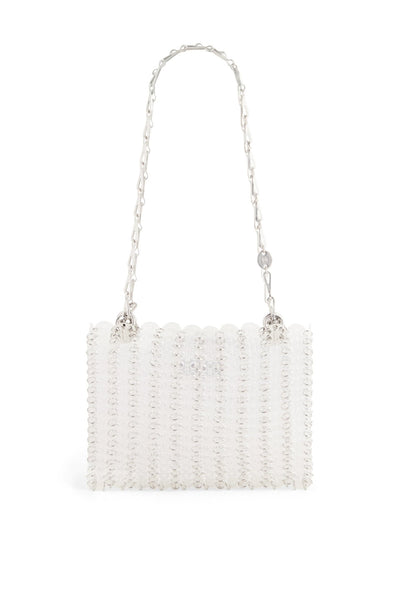 Paco Rabanne plexi bag by Paco Rabanne available at Montaigne Market SBH