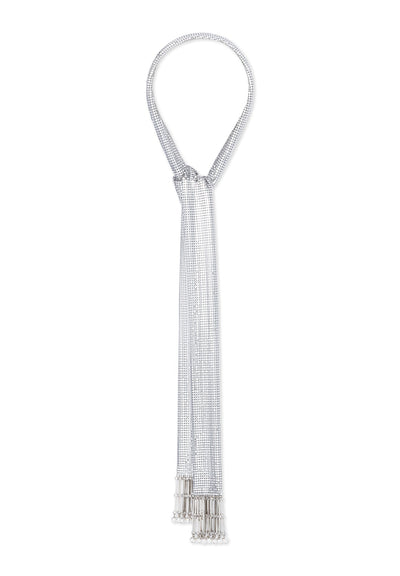 Paco Rabanne tie necklace by Paco Rabanne available at Montaigne Market SBH
