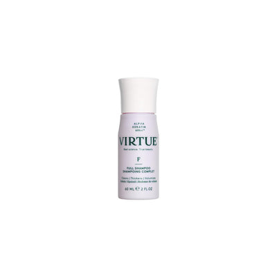 Virtue Full Shampoo travel by Virtue Labs available at Montaigne Market SBH